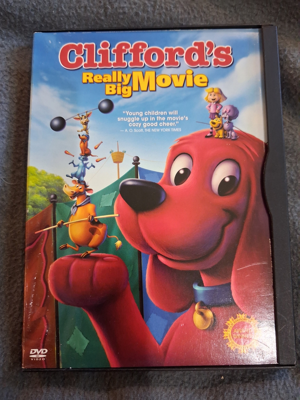 Clifford's Really Big Movie DVD